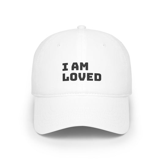 I AM LOVED Low Profile Baseball Cap