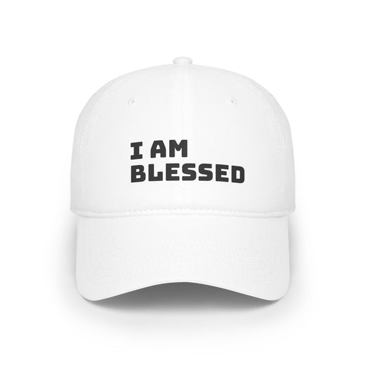 I AM BLESSED Low Profile Baseball Cap