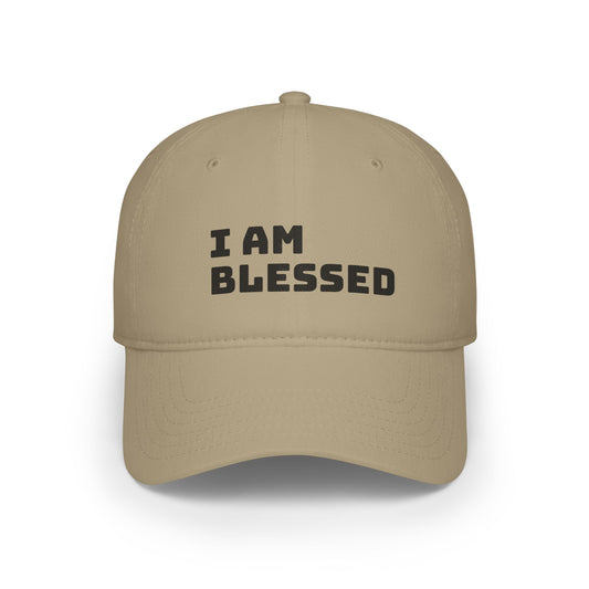 I AM BLESSED Low Profile Baseball Cap