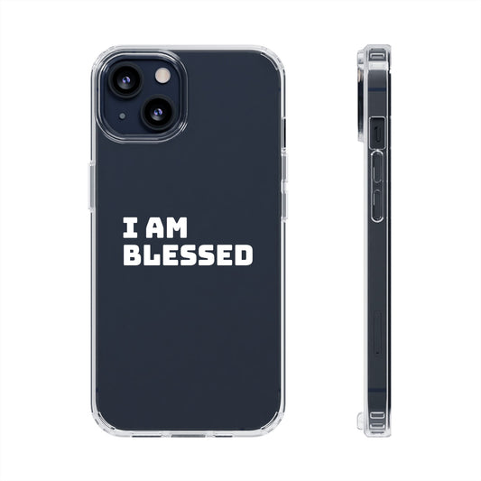 I AM BLESSED Clear Cases